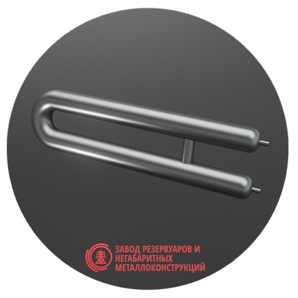 Регистры отопления двухрядные РЗЭ-2x48x2.0-2000 мм
