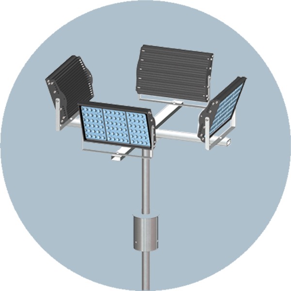 Кронштейн прожекторный К63-2,0-1,0-1-0