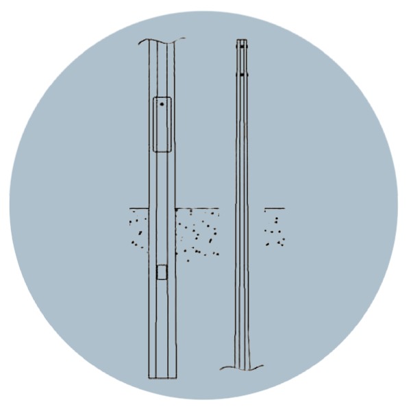 Опора освещения ОГК-11,0-4(3)